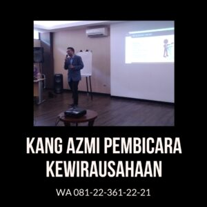 pembicara kewirausahaan bandung