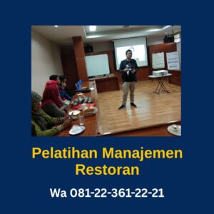 pelatihan manajemen restoran bandung
