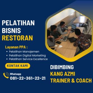 training restoran jakarta selatan